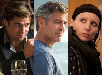 The Descendants, The Girl With The Dragon Tattoo, Moneyball The Descendants, The Girl With The Dragon Tattoo, Moneyball